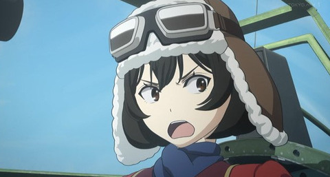 荒野のコトブキ飛行隊 2話感想 画像 まだなかなか世界観が掴めない感じだ もゆげん 萌癒元