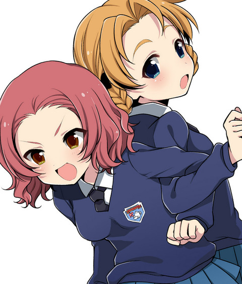 ガルパン 聖グロの1年コンビっていいよね もゆげん 萌癒元 ガルパン 聖グロの1年コンビっていいよね もゆげん 萌癒元