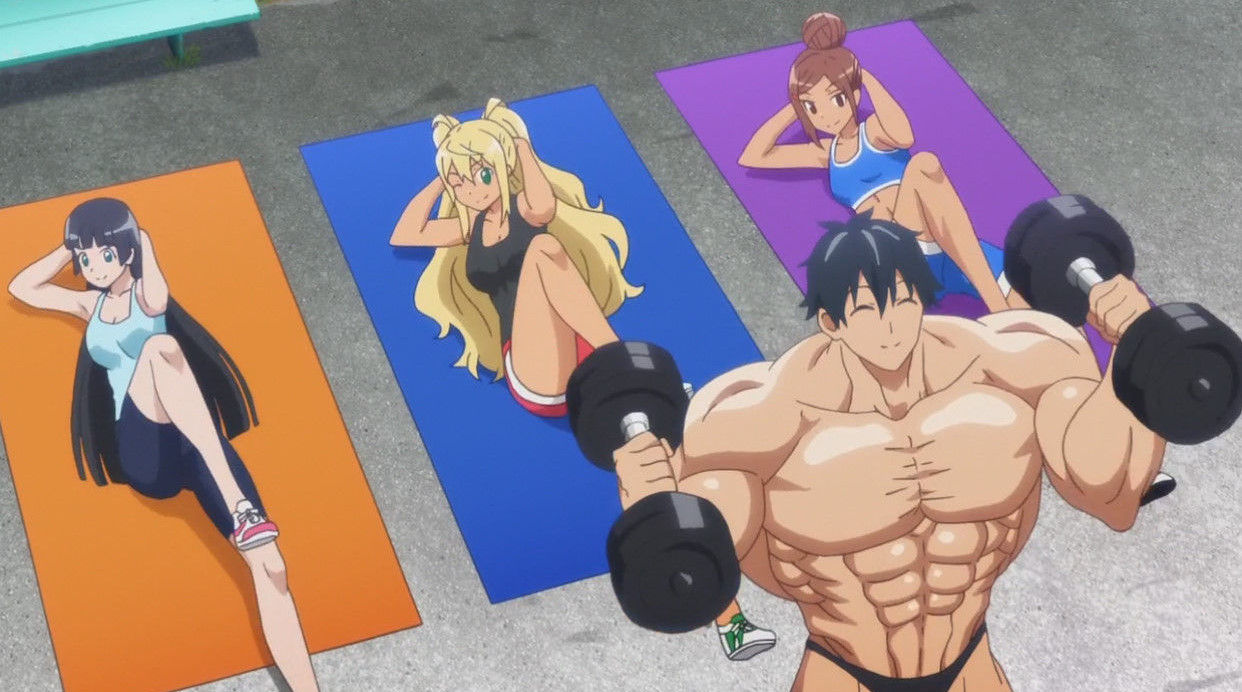 ダンベル何キロ持てる 5話感想 画像 体育祭 サウナ アニメのにゅーす