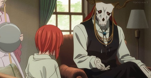 魔法使いの嫁 1話感想 画像 不幸人が幸せになっていくストーリーっぽく感じる もゆげん 萌癒元