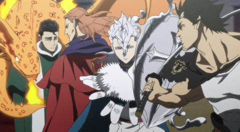 ブラッククローバー 122話感想 画像 黒の暴牛はやっぱめちゃくちゃかっこいい もゆげん 萌癒元