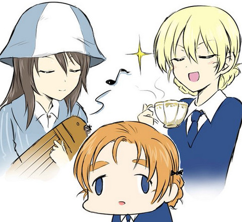 ガルパン のダージリンとミカを同じ部屋に閉じ込めたら もゆげん 萌癒元