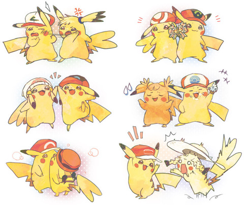ポケモン サトシと歴代ヒロインの関係をピカチュウで表してみた もゆげん 萌癒元 ポケモン サトシと歴代ヒロインの関係をピカチュウで表してみた もゆげん 萌癒元