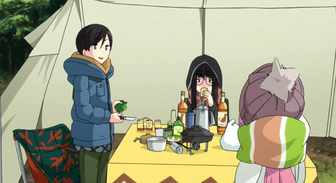 ゆるキャン 7話感想 画像 グビ姉登場 今まで以上に飯が美味そう もゆげん 萌癒元