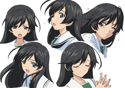 ガルパン 五十鈴華さんは可憐でかっこいい もゆげん 萌癒元