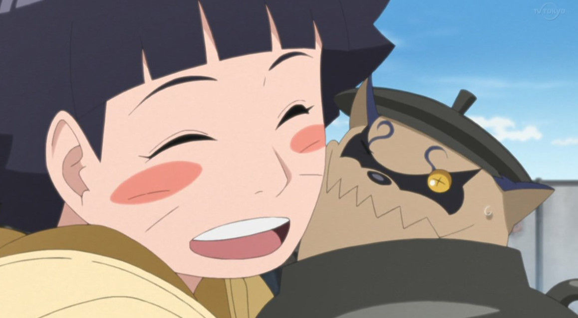 Boruto ボルト 126話感想 画像 守鶴も恐れる白眼ヒマワリちゃん アニメのにゅーす