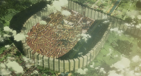 進撃の巨人 のウォールマリアの直径どれくらいなの もゆげん 萌癒元