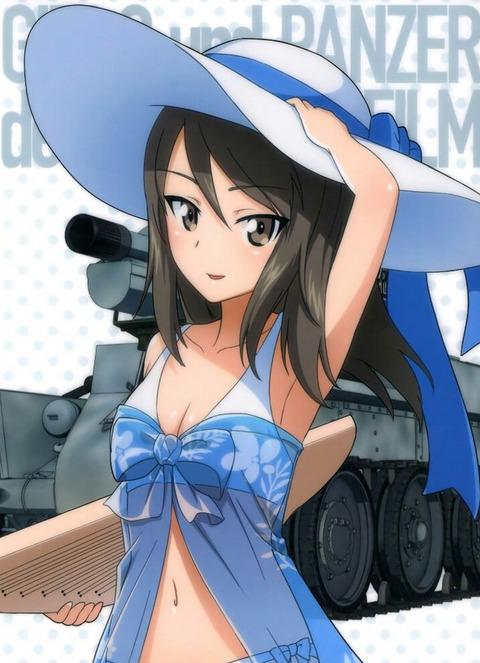 ガルパン ミカってモデルみたいなスタイルだよな もゆげん 萌癒元