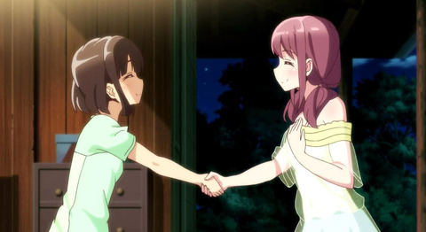 はるかなレシーブ 3話感想 画像 3話にしてようやくopとedが そしてペアに もゆげん 萌癒元