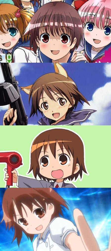 宮永咲ちゃんと宮藤芳佳ちゃんだったら もゆげん 萌癒元