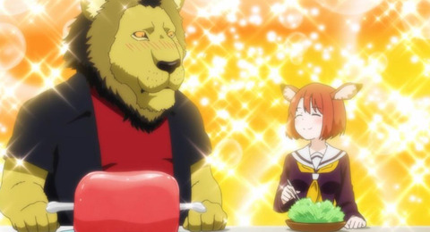 群れなせ シートン学園 3話感想 画像 ライオンとインパラさん末永くお幸せに シートン3話 もゆげん 萌癒元