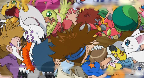 デジモンアドベンチャー 43話感想 画像 ラップのリリックに命をかけた回 もゆげん 萌癒元