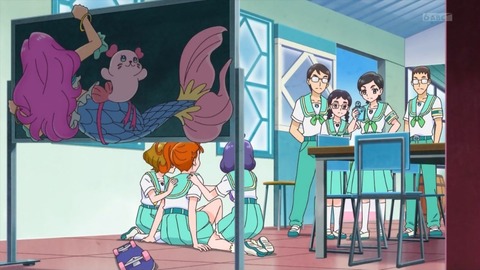トロピカル ジュプリキュア 12話感想 画像 ローラと風紀委員 ローラちゃんの制服姿かわいい トロプリ12話感想 もゆげん 萌癒元