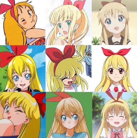 今も昔も 金髪リボンキャラ って結構いるものなんだな もゆげん 萌癒元