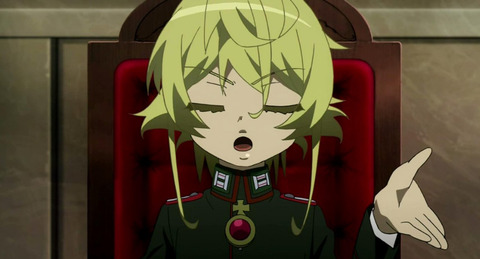 幼女戦記 5話感想 画像 悪魔感がガッツリ増してきた たまやー もゆげん 萌癒元