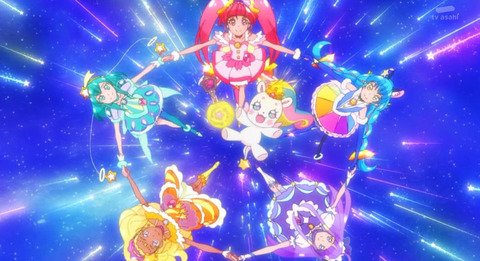 《スタートゥインクルプリキュア》32話感想・画像 成長したフワと協力して新必殺技発動