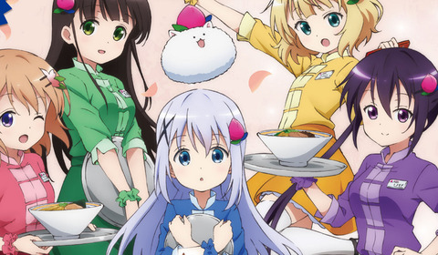 ごちうさ バーミヤン ガスト コラボ決定 それぞれ描き下ろし缶バッジ付きセットが登場するぞ もゆげん 萌癒元