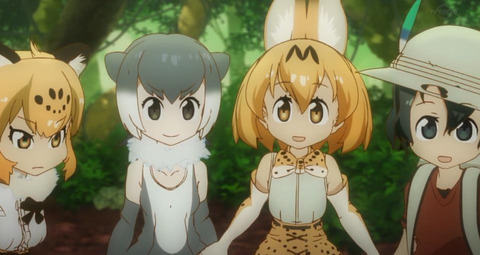 《けものフレンズ》2話感想・画像 これ裏にかなり深い設定がありそうで凄く続きが気になる