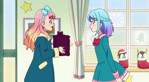 《アイカツフレンズ》37感想・画像 フレンズ同士でプレゼント交換