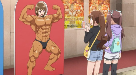 ダンベル何キロ持てる 9話感想 画像 競技ルールとか肉圧とかマチョタジとか情報量多過ぎ もゆげん 萌癒元