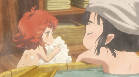 ハクメイとミコチ 4話感想 画像 ハクメイの方が最近女の子っぽさ出てる気がする もゆげん 萌癒元