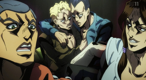 ジョジョの奇妙な冒険 黄金の風 第5部 10話感想 画像 ナランチャvsホルマジオの小さき者同士の戦い もゆげん 萌癒元