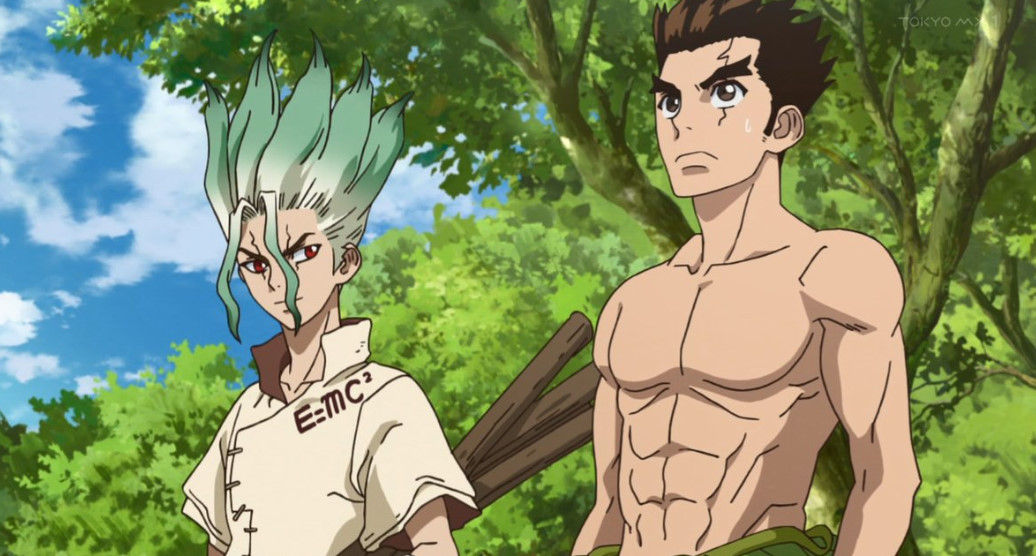 dr stone ドクターストーン 1話感想 画像 科学に対する情熱と信頼が凄い アニメのにゅーす dr stone ドクターストーン 1話感想 画像 科学に対する情熱と信頼が凄い アニメのにゅーす