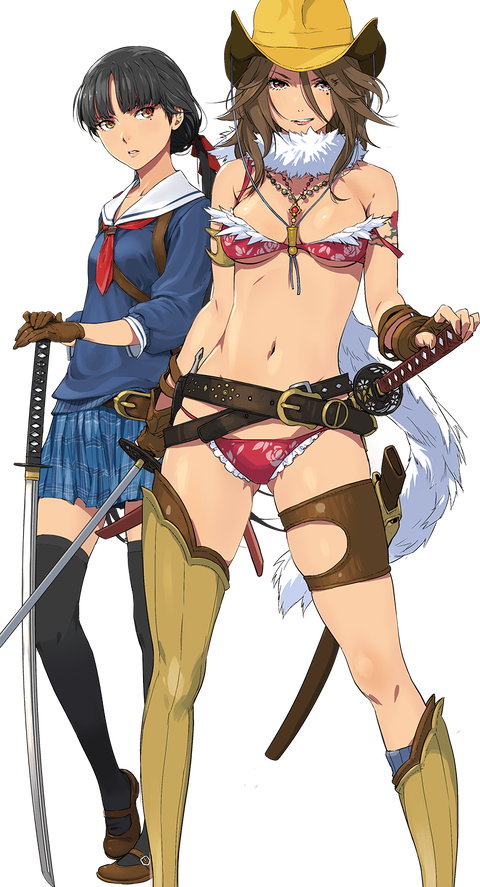 画像 痴女みたいな戦闘服がマジで好きなんだ もゆげん 萌癒元