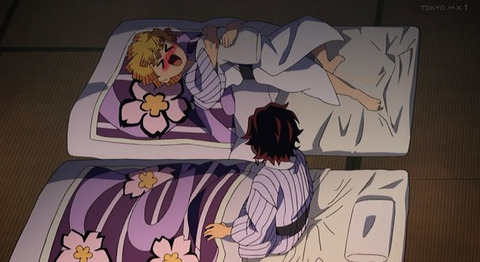 鬼滅の刃 14話感想 画像 アバラトリオが親睦を深める もゆげん 萌癒元