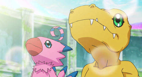 デジモンアドベンチャー 5話感想 画像 ロイヤルナイツとデジモンの進化の過程 アニメ特化アンテナ