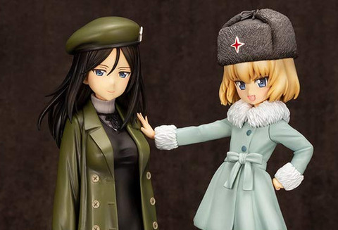 ガルパン最終章 フィギュア カチューシャ ノンナ 予約開始 島田フミカネ氏によるフィギュア道だけの特別デザイン もゆげん 萌癒元 ガルパン最終章 フィギュア カチューシャ ノンナ 予約開始 島田フミカネ氏によるフィギュア道だけの特別デザイン もゆげん 萌癒元