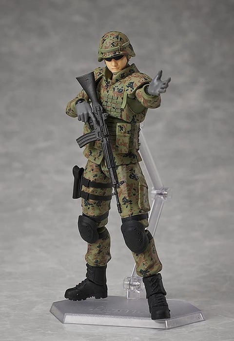 《リトルアーモリー》figma「自衛隊員」予約開始！変革著しい2000年代の陸上自衛隊普通科隊員をイメージしたものとなります