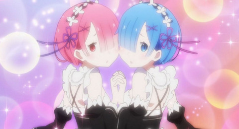 《Re:ゼロから始める異世界生活（リゼロ）》4話感想・画像 ラムちゃんリムちゃん超可愛い！最後のはかなりゾクッときた