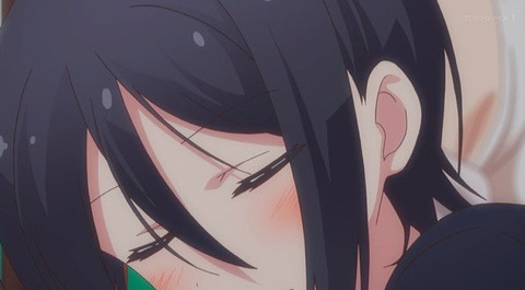 スロウスタート 7話感想 画像 モテモテ栄依子ちゃん 教え子の高校生に介抱される酔っ払い教師 もゆげん 萌癒元