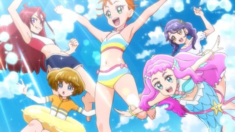 《トロピカル～ジュプリキュア》22話感想・画像 夏だ！海だ！水着だ！合宿だ！【トロプリ22話感想】