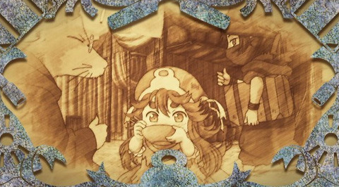 ハクメイとミコチ 4話感想 画像 ハクメイの方が最近女の子っぽさ出てる気がする もゆげん 萌癒元