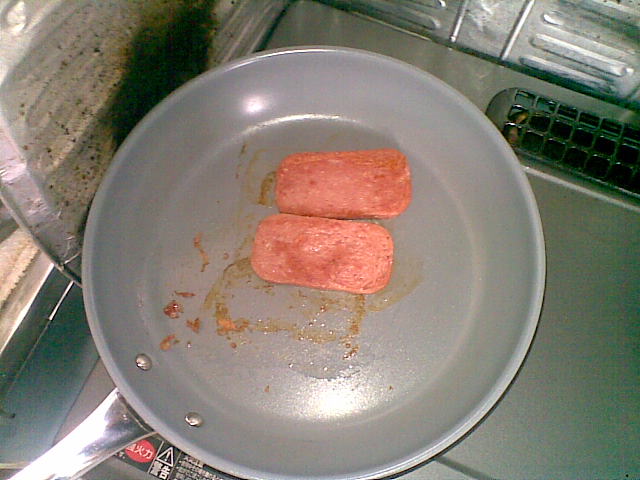 料理 スパムむすび Blog Moza Moza