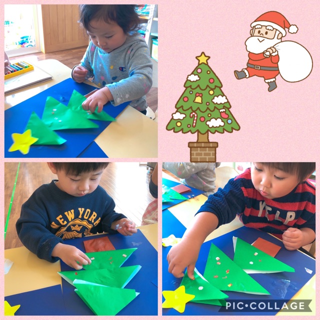 クリスマス製作 石巻園 小規模認可保育園 ｇｅｎｋｉっこ保育園