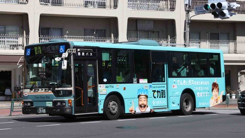 西武バス 西武バス A4-714 : もみじ山折返場