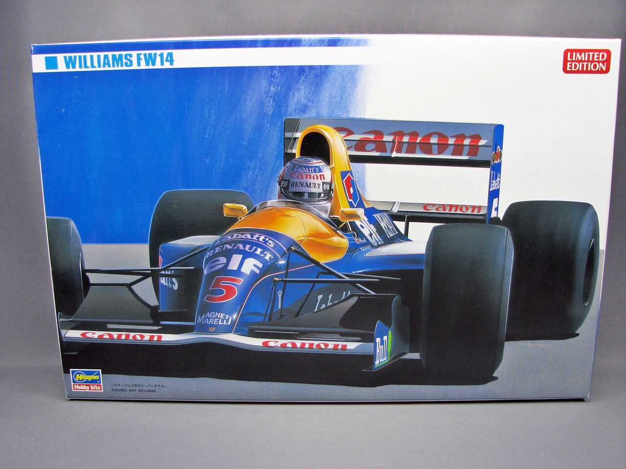 HASEGAWA 1/24 WILLIAMS FW14 その1 : 大惨事模型道