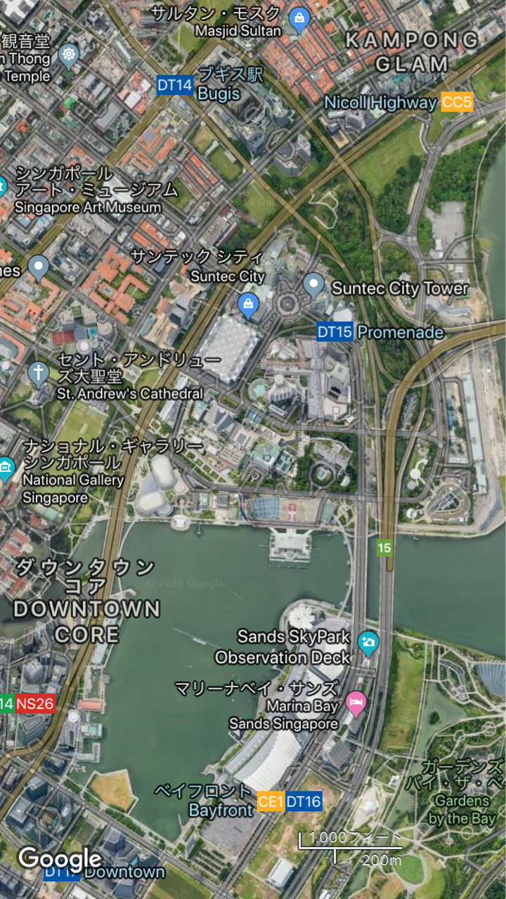 市街地サーキットの日常風景 シンガポール編 F1 えきぞーすとのーと