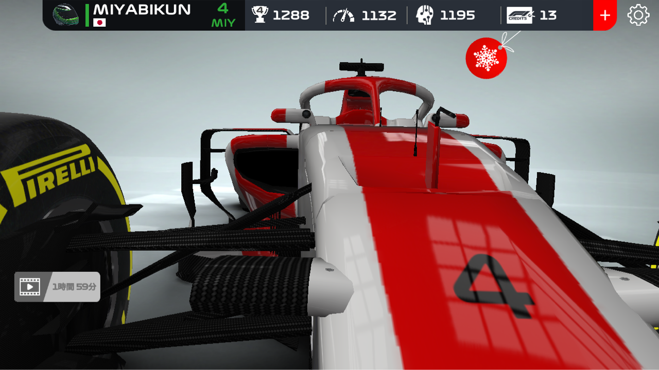 F1 Mobile Racing を1ヶ月やってみて F1 えきぞーすとのーと