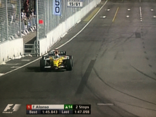 過去のレースを振り返る 2008年シンガポールgp F1 えきぞーすとのーと