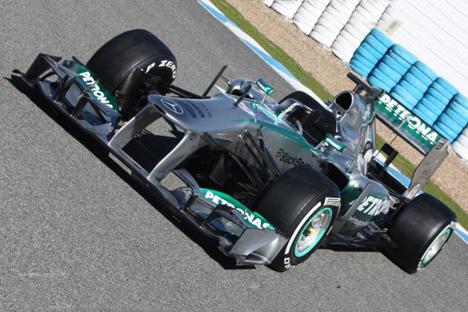 名車を振り返る メルセデスF1 W04 : F1 えきぞーすとのーと