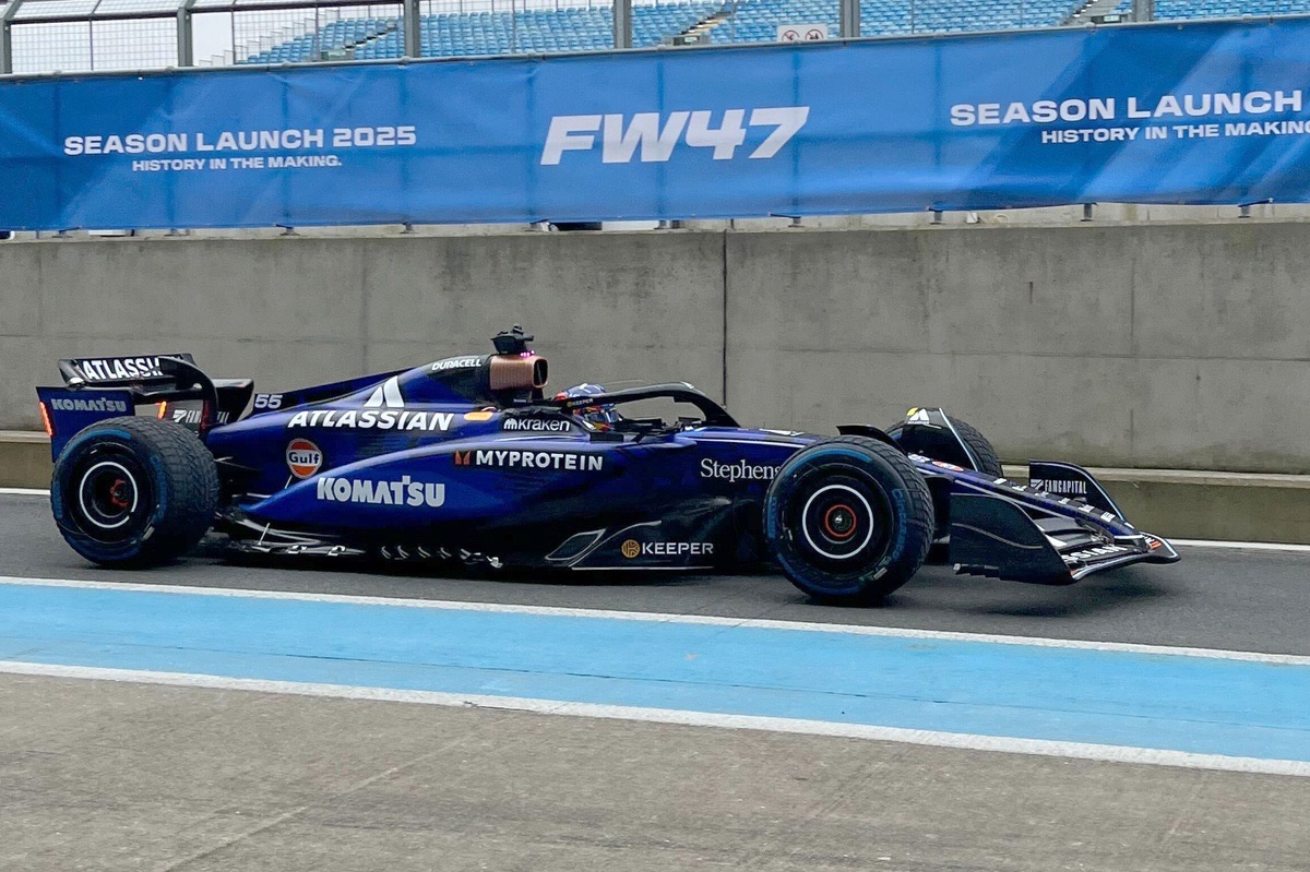 2025新車をみる ウィリアムズFW47 : F1 えきぞーすとのーと