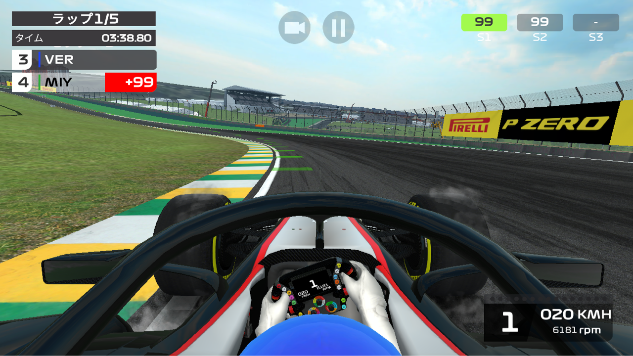 ブラジルgpをゲームで走ってみよう F1 えきぞーすとのーと