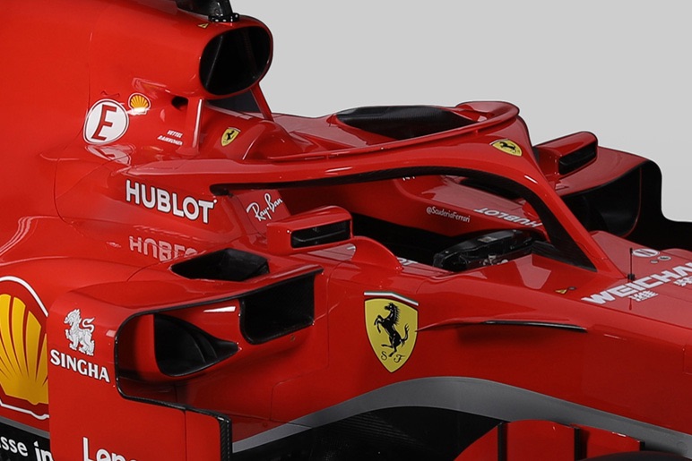 18新車をみる フェラーリsf71h F1 えきぞーすとのーと