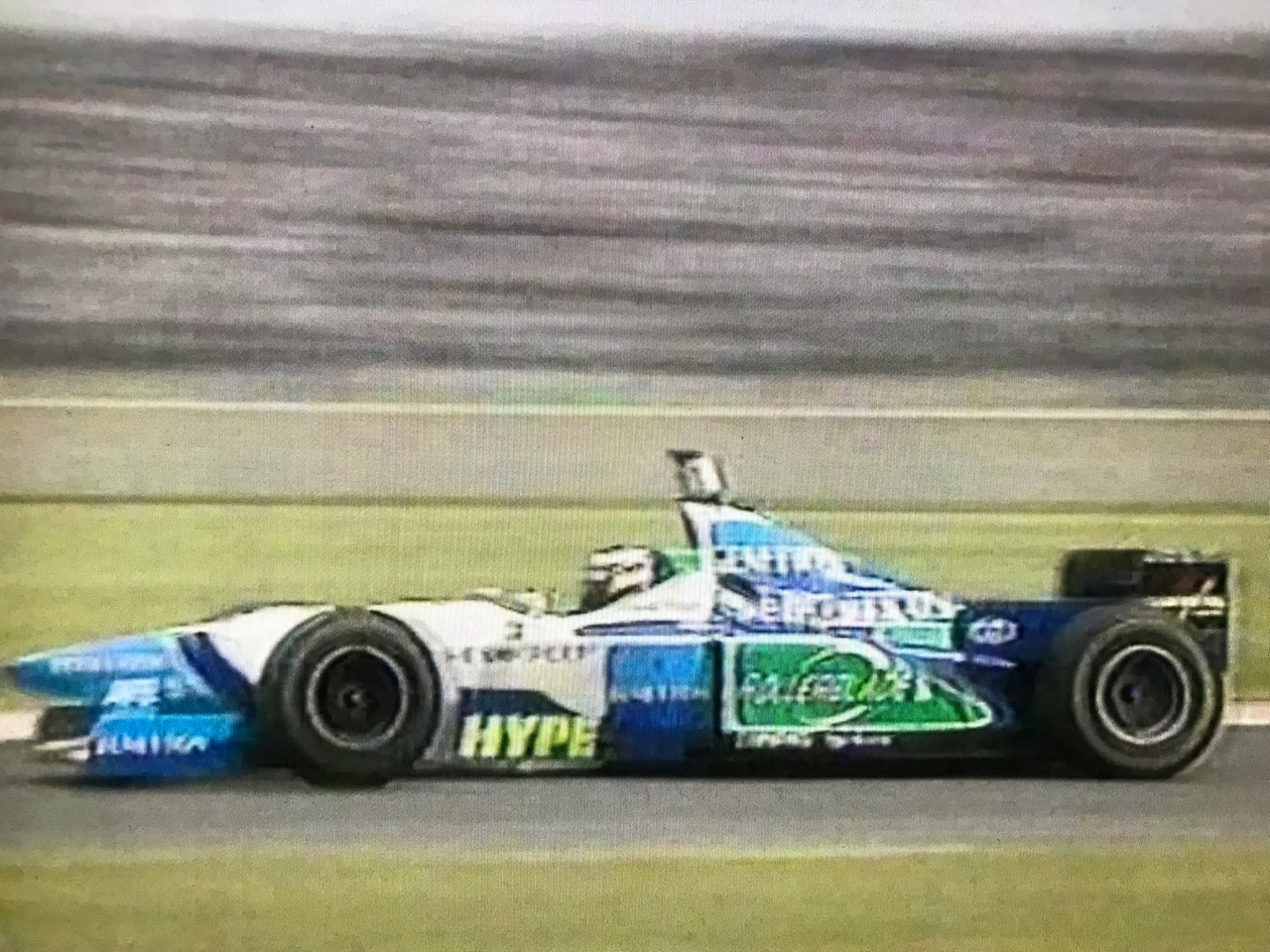 最終値下げ！直筆サイン入り‼︎1/43PMAベネトンルノー B196 J. アレジ