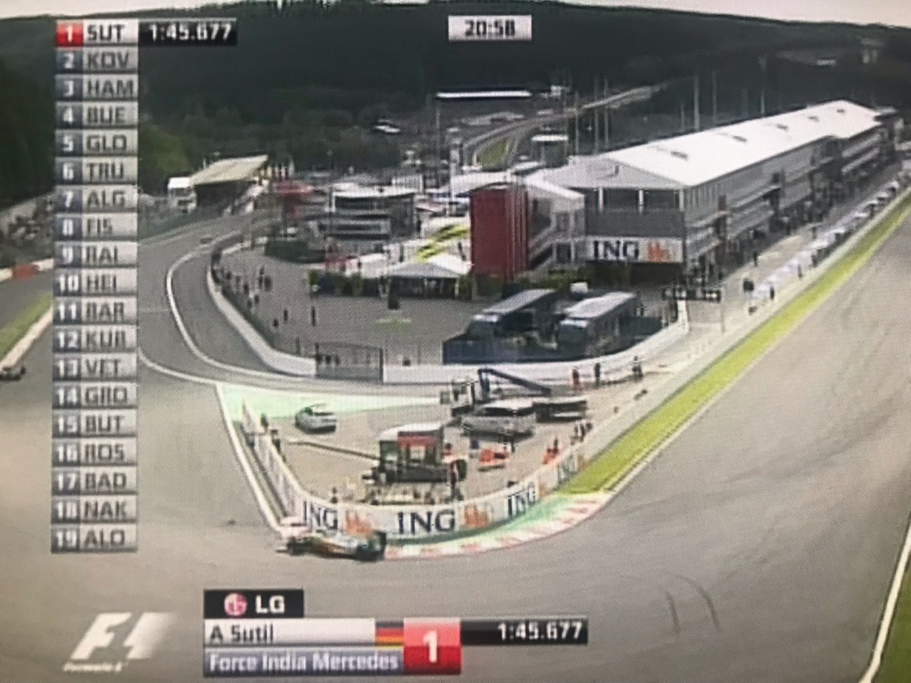 過去のレースを振り返る 2009年ベルギーGP : F1 えきぞーすとのーと