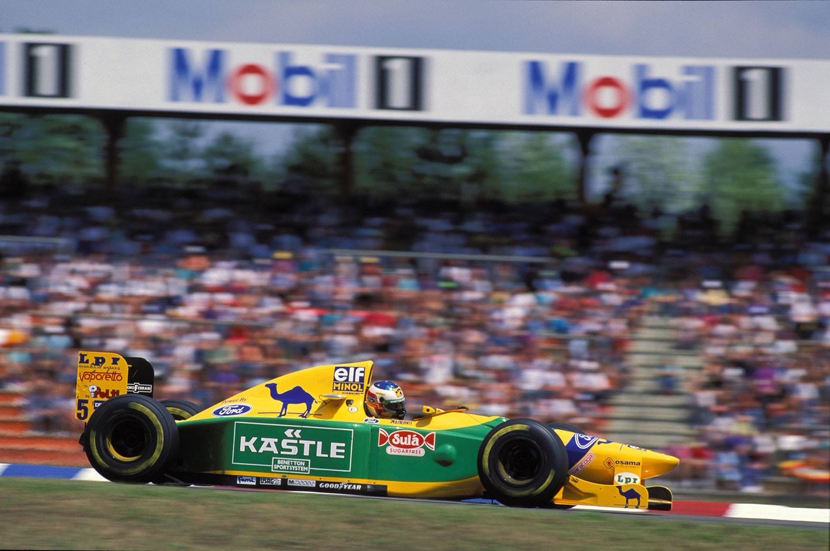 ベネトンフォード　B 193B ミハエルシューマッハ シューマッハやパトレーゼも駆ったベネトンの名マシン「B193B-04